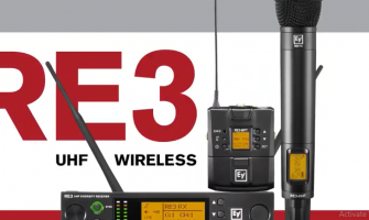 RE3 UHF wireless microphone product family