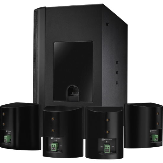 EVID Compact Sound Compact Full-Range Loudspeaker System EVID Compact Sound Compact Full-Range Loudspeaker System